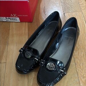 Anne Klein Black Loafers for Women